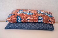 Image 1 of Travel Pillow Botanical & Sienna Peacock