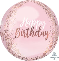 Blush Birthday Orbz