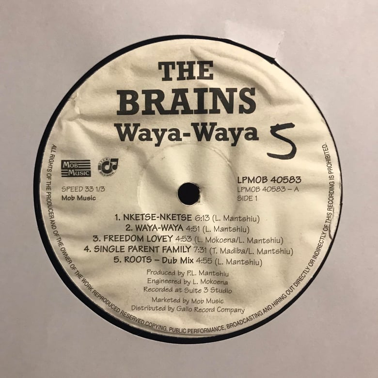 Image of The Brains - Waya Waya