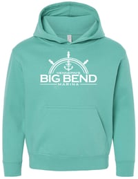 Image 3 of LAT Youth Hoodie in Navy, Light Blue, Saltwater, Mauvelous, Orange