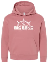 Image 4 of LAT Youth Hoodie in Navy, Light Blue, Saltwater, Mauvelous, Orange