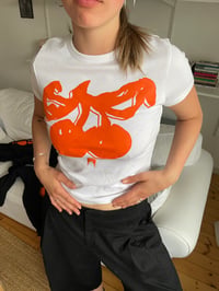 Image 2 of CHERRY BABY T-SHIRT WHITE