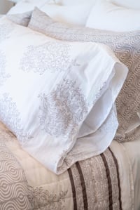 Image 5 of Grey Swirl Pillowcase