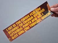 Boards of Canada Bumper Sticker