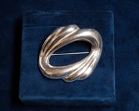 Image 1 of Vintage Sculptural Brooch 