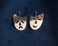 Image 1 of Vintage Smile Now, Cry Later Earrings 