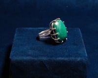 Image 1 of Vintage Malachite Ring 