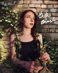 Briti Black Autographed “Vines” Photograph Card - Signed 