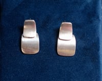 Image 1 of Vintage Geometric Earrings 