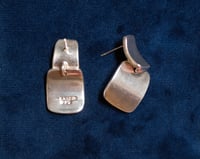 Image 3 of Vintage Geometric Earrings 