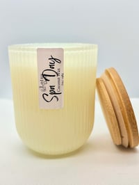 Image 2 of Spa Day Ribbed Candle 