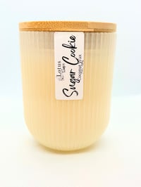 Sugar Cookie Ribbed Candle 