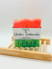 Electric Watermelon Poppy Seed Soap