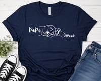Image 2 of Personalized "Fathers Day"  Hoodies and T-Shirt designs