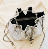 Image 2 of Draw-string mini chain bucket bags