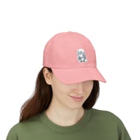 Image 4 of Cotton Candy Girl (Faded) — Embroidered Hat