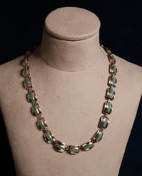 Image 3 of Vintage 1940s Turquoise Collar 