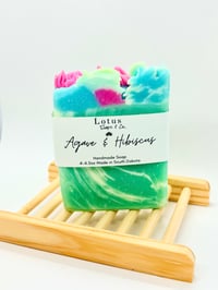 Image 1 of Agave and Hibiscus Soap 