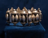 Image 1 of Vintage 1930s Hinged Bracelet from Mexico 