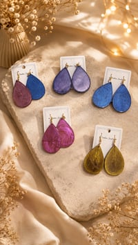 Image 1 of Teardrop Earrings 