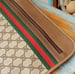 Image of Vtg. Gucci Brown Monogram Document Case