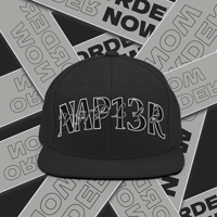 Image 1 of Christian Napier's "NAP13R" Embroided Snapback Hat