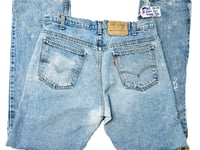Image 5 of Men's Levi's 509 Vintage 86 Orange tab jeans , SZ 36/34 (actual SZ 34/32) med wash 