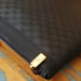 Image of Vtg. Gucci Black Mini Monogram Document Case