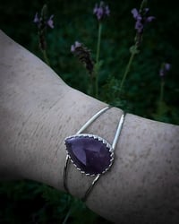 Image 1 of Amethyst cuff