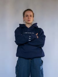 Image 4 of Catalyst Hoodie (NAVY BLUE)