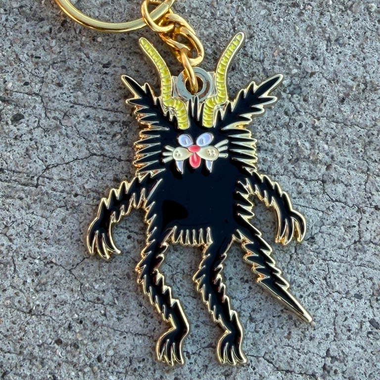 Bayd Cat Keychain by Jay Howell Image 3