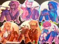 Image 1 of DREAMSWAP ✧ HOLOGRAPHIC STICKERS