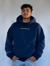 Image 2 of Catalyst Hoodie (NAVY BLUE)
