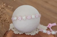 Image 1 of Mohair Tieback 225 - Pink