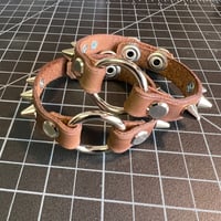 Image 4 of Spiked O-Ring Bracelet
