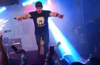 Image 5 of Stevie Rachelle "Stage Worn / Hair Raising" men's tour tee in Large includes a Free CD