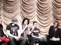 Image 2 of Stevie Rachelle "Stage Worn - Diemonds" men's black tour tee in LRG + FREE CD your choice