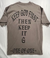 Image 1 of KEEP GOD FIRST- GRAY