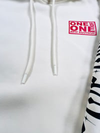 Image 3 of KEEP GOD FIRST PREMIUM CREME HOODIE