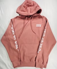 Image 1 of KEEP GOD FIRST MAUVE HOODIE