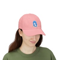 Image 4 of Cotton Candy Girl (Blue) — Embroidered Hat