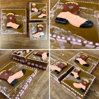 Image 1 of Yee-Haw Cowboy Boot Clay Series 