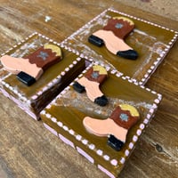 Image 2 of Yee-Haw Cowboy Boot Clay Series 