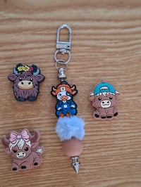 Cow Keyring