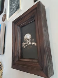 Image 2 of Dark Academia Memento Mori Framed Wall Art | Gothic Home Decor
