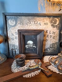 Image 4 of Dark Academia Memento Mori Framed Wall Art | Gothic Home Decor