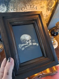 Image 5 of Dark Academia Memento Mori Framed Wall Art | Gothic Home Decor