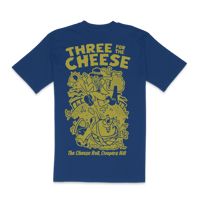 Image 1 of Cheese Roll '26 T-Shirt - Blue