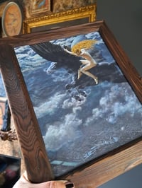 Image 2 of Valkyrie Framed Wall Art | Gothic Viking Mythology Decor
