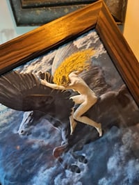 Image 4 of Valkyrie Framed Wall Art | Gothic Viking Mythology Decor